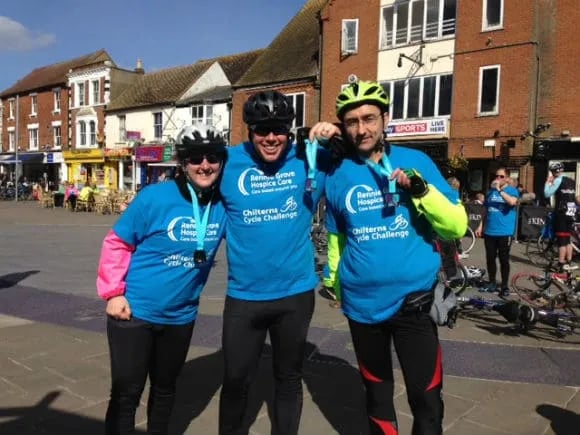 CSC cyclists in the Chiltern cycle challenge